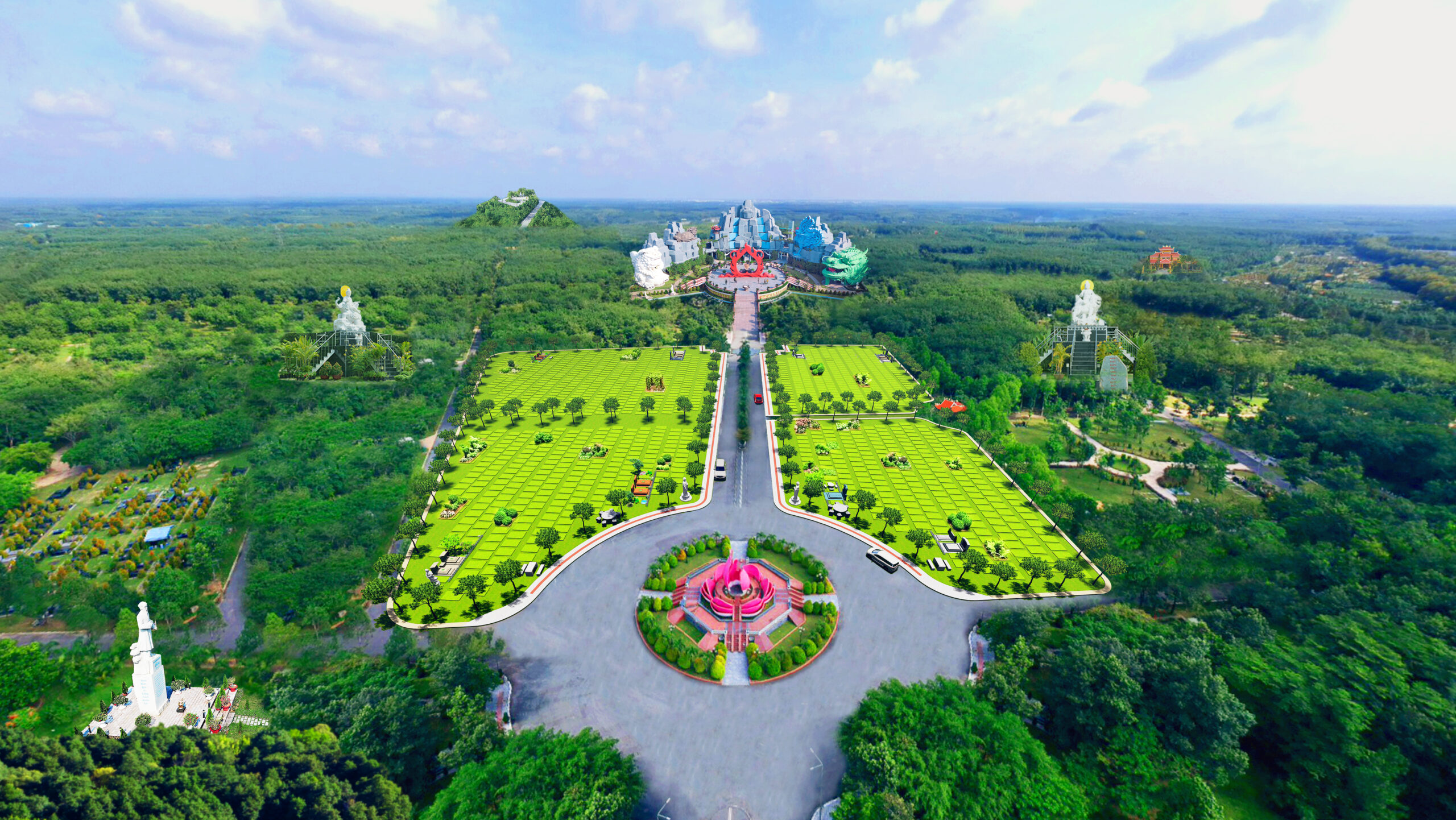 Khu Đại Lộ Vĩnh Hằng tại Hoa Viên Bình Dương